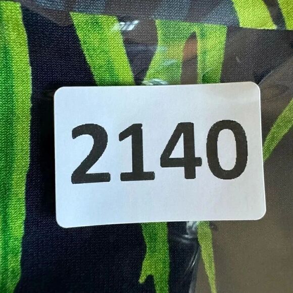 Covington Milk Maid Tropical Beachy Cruise Halter Maxi Spaghetti Straps Jersey - Picture 12 of 13